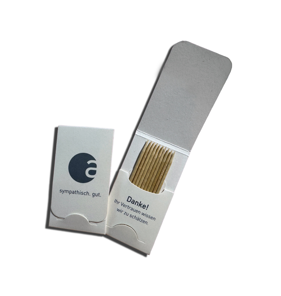 Bild Art. 610 Streichholzbriefchen mit Werbeaufdruck